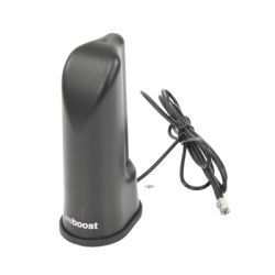 Antena de escritorio tipo cilindro color negra. Cubre las bandas de frecuencia celular. Especial para amplificadores y dispositivos celulares 4G y 3G. Con 1.52 m de cable RG-174 y con conector SMA macho.