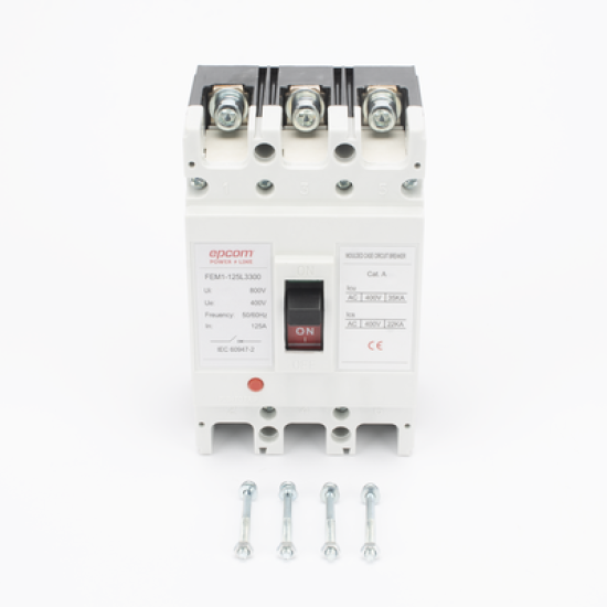 Protección Térmica 3P, 50A,  Corriente Alterna  690 V CA Trifásica.
