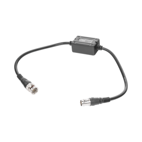 AISLADOR DE TIERRA por BNC / ELIMINE eficazmente los problemas en el video como el RUIDO, DIAFONIA, DISTORCION e INTERFERENCIAS causadas por los lazos de tierra. Compatible con cámaras HD-TVI/CVI/AHD/CVBS de hasta 2 MP. 