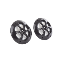 Par de altavoces fabricado en grado marinos en color negro de 6.5