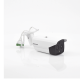 Bala IP Dual / Térmica 6.2 mm (160 x 120) / Óptico 8 mm (4 Megapixel) / DETECCIÓN DE PERSONAS 182 m /40 mts IR / Exterior IP67 / PoE / Termométrica / Detección de Temperatura / Sirena y Luz Inte / Micro SD 32 GB Incluida