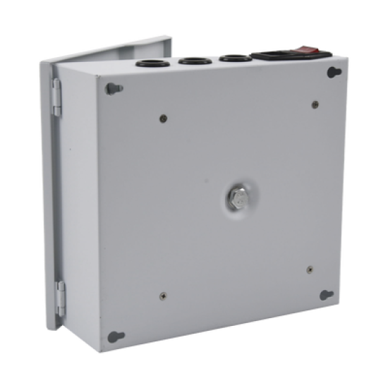 Fuente de Alimentación Profesional de 24 Vca @ 8 Amper / Soporta 8 Cámaras / Voltaje de Entrada 110 Vca