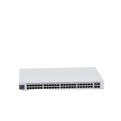 UniFi Switch USW-48-POE, Capa 2 de 48 puertos (32 puertos PoE 802.3af/at + 16 puertos Gigabit) + 4 puertos 1G SFP, 195W, pantalla informativa
