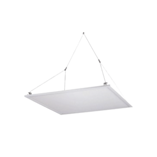 Panel LED / Luz Blanca 6 500 K / Empotrado o Suspendido / 60 x 60 cm /  40 W / 127 Vca~60Hz / Vida Útil de 50,000 horas / Ángulo de Luz de 140°