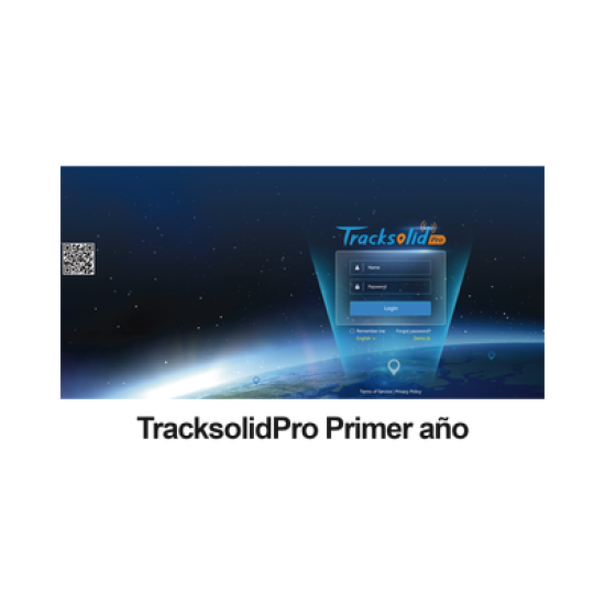 Primer año de licencia para plataforma TracksolidPro
