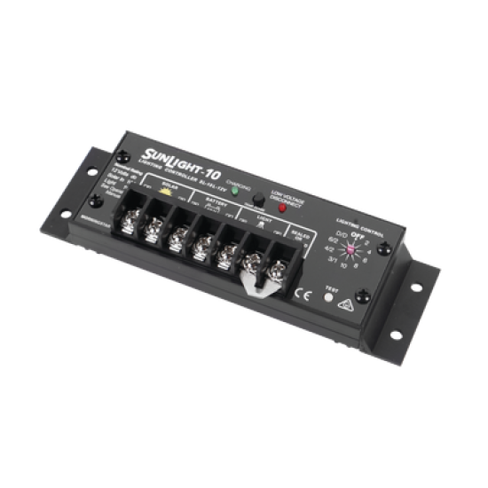 Tempocontrolador Solar para Iluminación de Luz Mercurial, Estaciones de Autobús y Señalamientos 10 A, 24 Vcc.