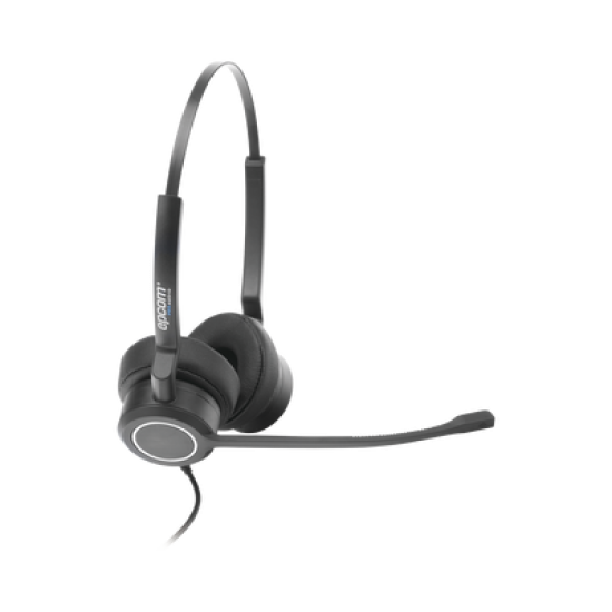 Audífonos USB de Diadema ESTÉREO con Audio HD / Micrófono con Cancelación de Ruido / Calidad para uso en Oficina