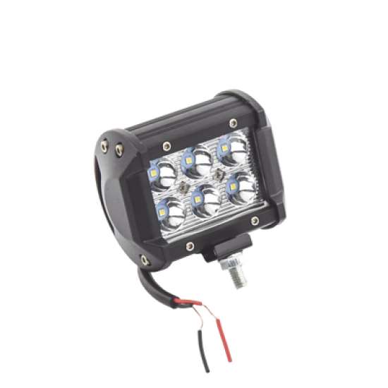 Luz de Trabajo de 6 LED, 1500 Lúmenes, 9 Watts, 10-30 Vcc, IP67, 4 pulgadas