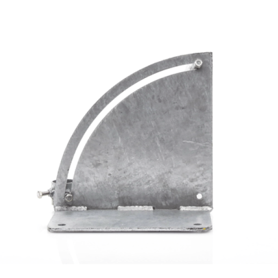 Base para Mástil con Ajuste de Ángulo. Diámetros de Mastil: 1