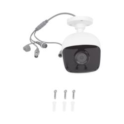 Bala TURBOHD 2 Megapíxeles (1080p) / METÁLICA / Gran Angular 103° / Lente 2.8 mm / IR EXIR 40 mts / Exterior IP66 / TVI-AHD-CVI-CVBS