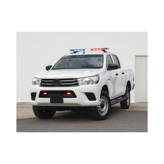 Estrobos Ocultos de 6 LED, Color Rojo/Azul, Ideales para Vehículos Encubierto