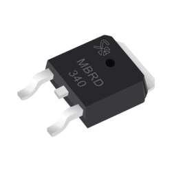  Diodo Rectificador Schottky, 3 Amp., 40 PIV, para SMD, Montaje DPAK, Tipo Anodo Dual.