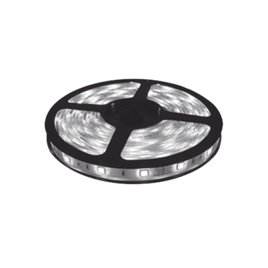 Tira Led de 5 m / Color Azul / Uso Exterior / Potencia 22 W / 900 lm/ 12 V CD / IP 65.