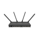 Router con Wi-Fi 4x4 MU-MIMO, hasta 2 watts de potencia, antenas de 3 dBi, 10 puertos Gigabit, 1 Puerto SFP+