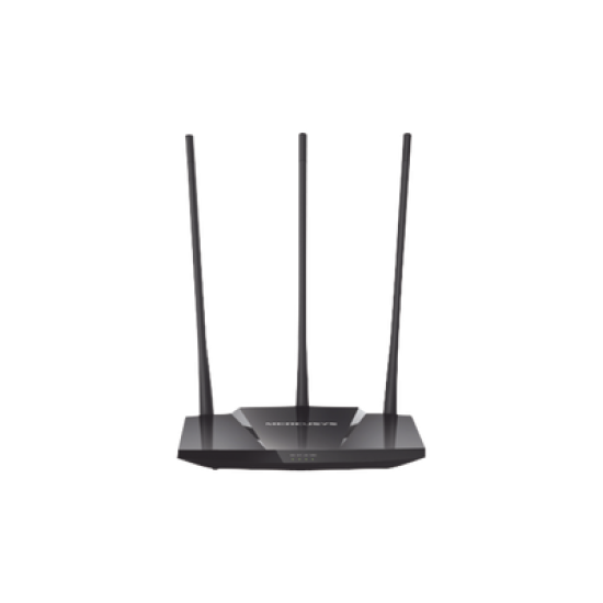 Router N de alta potencia 300 Mbps / 1 Puerto WAN 10/100 / 3 Puertos LAN 10/100 / Chip PA (potencia transmisión 2x) / 3 Antenas de 7 dBi