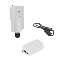 Kit de radio A5x, 700 Mbps, hasta 64 usuarios concurrentes,  Monitoreo a travez de la nube, incluye POE24V y cable de alimentación PCC53 