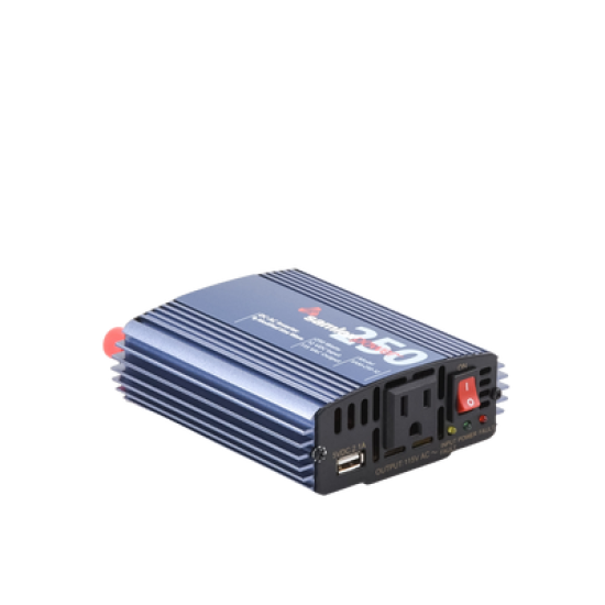 Inversor de Corriente (CD-CA) Potencia Nominal 250 W, Ent:12Vcc, Sal: 115Vca 60 Hz