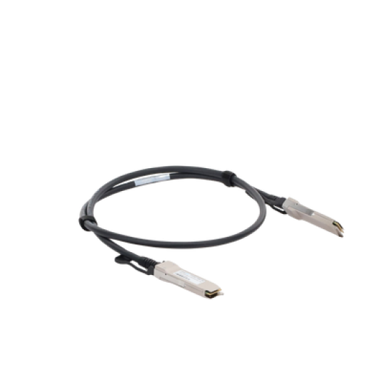 Cable DAC QSFP28 de 100 Gbps a 100 Gbps / Passive Direct Attach Copper Twinax Cable / Longitud: 1 metro 