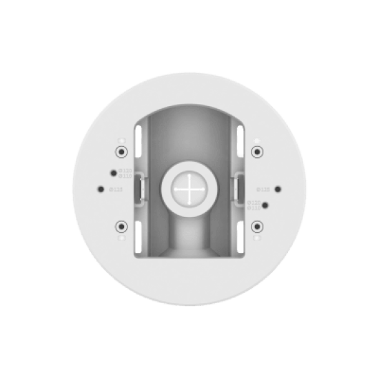 Adaptador de poste compatible con camaras tipo domo Hanwha / verificar compatibilidad