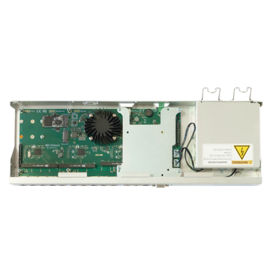 RB1100AHx4 Dude Edition, 13 Puertos Gigabit, Almacenamiento M.2 60GB para Base de Datos Dude