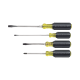 Juego de desarmadores de punta ranurada y Phillips de 4 piezas.