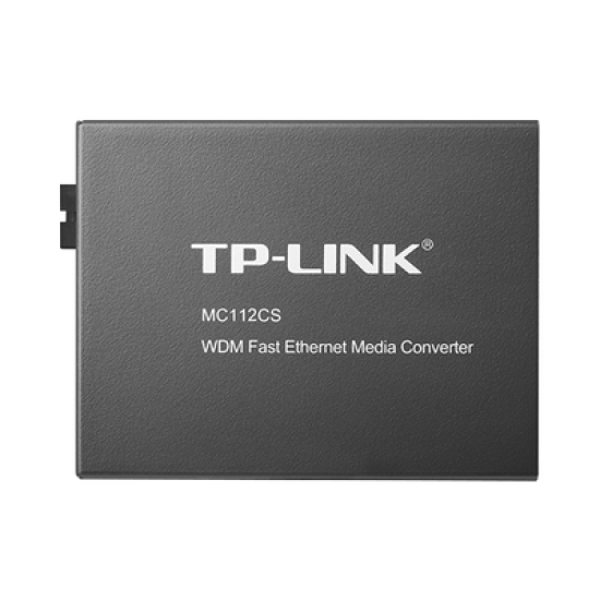 Convertidor Fibra Óptica WDM Monomodo / 1 puerto RJ45 10/100 Mbps / 1 puerto SC/UPC 100 Mbps /  Hasta 20 Km / Para su Funcionamiento Requiere el Modelo MC111CS / Plug and Play
