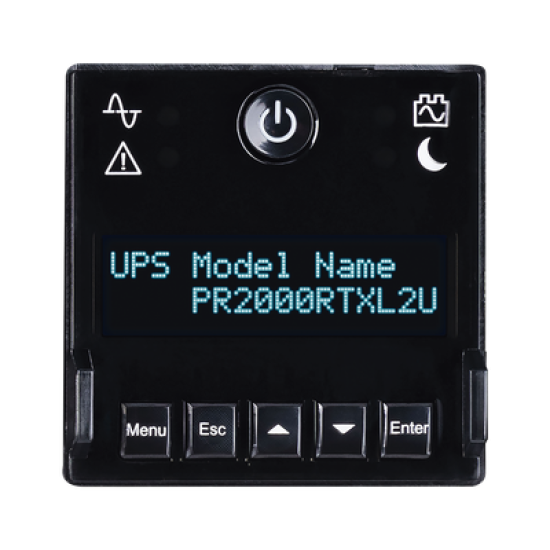 UPS de 2200 VA/2200 W, Topología Línea Interactiva, Entrada 120 Vca NEMA L5-30P, Onda Senoidal Pura, Torre o Rack 2 UR, Con 8 Tomas NEMA 5-20R