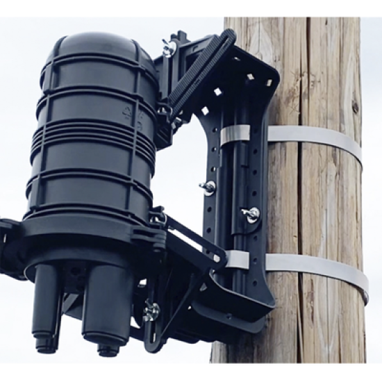 Bracket para Montaje de Caja de Empalme a Raqueta LP-CSS 