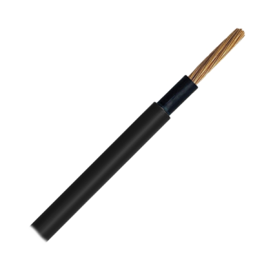 Cable Fotovoltaico Negro / 16 mm² (6AWG) / 2000V / Rollo de 100m