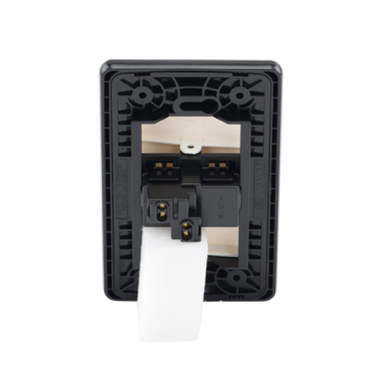 Apagador Sencillo de 10 A 127 V CA ~ 60 Hz / Placa de Acero.