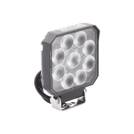 Luz de trabajo, 9 LED, 1050 Lumenes, 12-24 Vcd