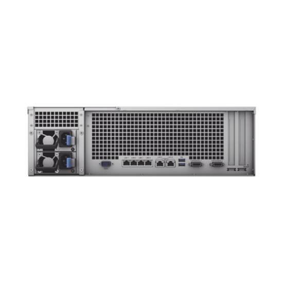 Servidor NAS para Rack (3 U) de 16 Bahías (Expandible a 40 Bahías) / Hasta 720 TB / 16GB RAM / Servicio Nube Gratis (P2P) / Administración Remota y Respaldo Programado