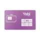 SIM Yobi para dispositivos móviles 3G/4G, 5GB Mensual por 1 año de servicio (solo datos)