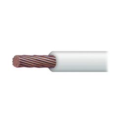 Cable Eléctrico de Cobre Recubierto THW-LS Calibre 12 AWG 19 Hilos Color Blanco (100 metros)