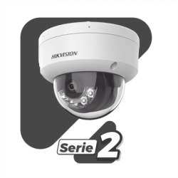 [Dual Light + 2 Micrófonos Integrados] Domo IP 2 Megapixel / Lente 2.8 mm / 30 mts Luz Blanca + 30 mts IR / ACUSENSE / Exterior IP67 / IK10 / WDR 120 dB / PoE / ONVIF / Micro SD / Metal / ACUSEARCH