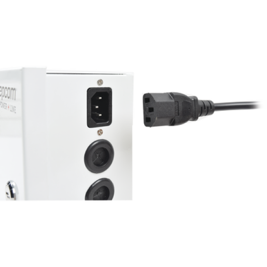 Fuente de Alimentación Profesional de 24 Vca @ 8 Amper / Soporta 8 Cámaras / Voltaje de Entrada 110 Vca