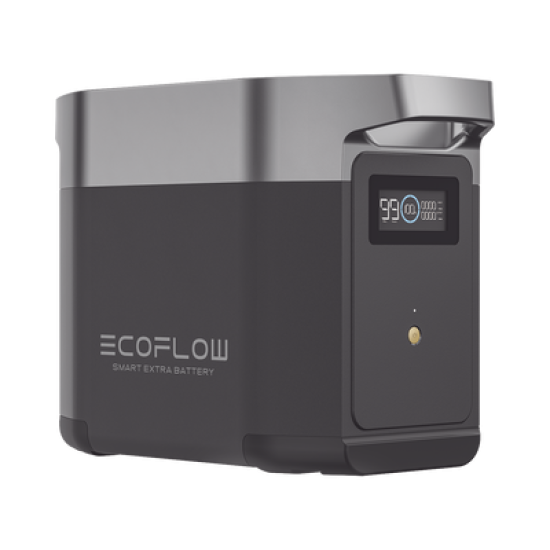 Batería de Litio LFP Inteligente de 1024Wh para Aumentar Tiempo de Respaldo Compatible con EFD330 (DELTA 2)