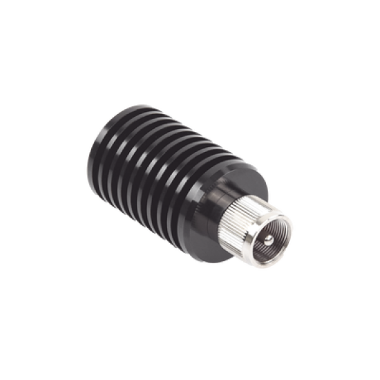 Carga Terminal Fantasma Seca de 50 Ohm, 15 Watt, DC-500 MHz, conector UHF macho (PL-259).