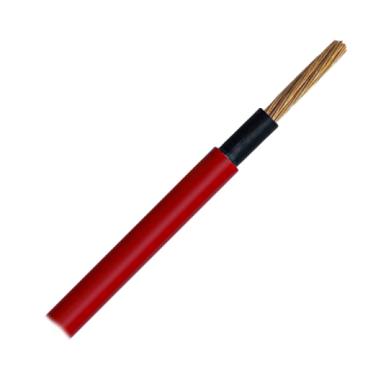 Cable Fotovoltaico Negro / 16 mm² (6AWG) / 2000V / Rollo de 100m