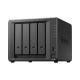 Servidor NAS de 4 Bahías  / Hasta 72 TB / Servicio Nube Gratis (P2P) / Administración Remota y Respaldo Programado