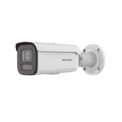 [Dual Light + ColorVu] Bala IP 4 Megapixel / Lente 2.8 - 12 mm /60 mts IR + 60 mts Luz Blanca / WDR 130 dB / Exterior IP67 / Captura Facial / Videoanaliticos (Filtro de Falsas Alarmas) / MicroSD / ACUSEARCH
