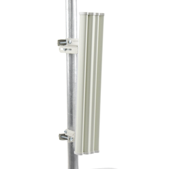 Antena sectorial para radio estaciones base airMAX de 90 grados de cobertura horizontal, 5 GHz (5.15-5.85 GHz) de 20 dBi