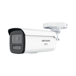 [Dual Light + ColorVu 3.0 + HikAI] Bala IP 6 Megapixel / Lente 4 mm / 60 mts IR + Luz Blanca / Exterior IP67 / Estrobo Azul y Rojo / WDR 130 dB / ACUSENSE 3.0 / Metal / NEMA 4X / ACUSEARCH