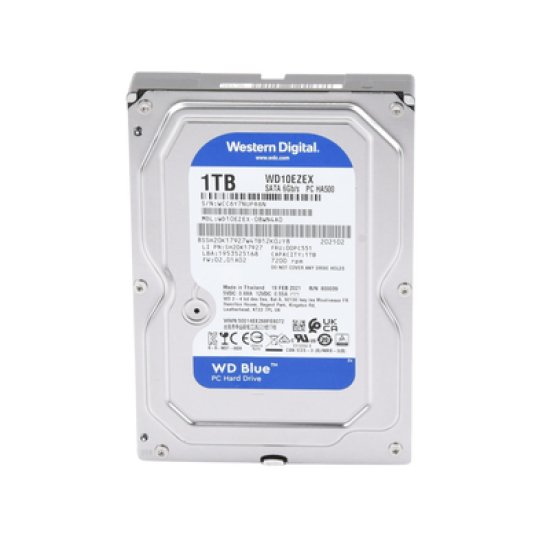 Disco duro Blue de 1 TB / 7200 RPM / Recomendado para PC / Uso 8-5 / 1 Años de Garantia