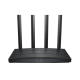 Router WiFi 6 AX 1500Mbps / MU-MIMO 2X2 y OFDMA / 1 Puerto WAN 10/100/1000 Mbps / 3 Puertos LAN 10/100/1000 Mbps / 4 Antenas / Conexión Inalámbrica OneMesh