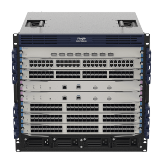 RG-CS88-08 SWITCH CORE L3 CHASSIS P/ 6 TARJETAS Y 2 SUPERVISORES