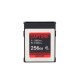 Memoria CFexpress tipo B / Clase 10 de 256 GB / Especializada para Cámaras de Fotografía y Video  / 1800 MB/s Lectura / 1400 MB/s Escritura
