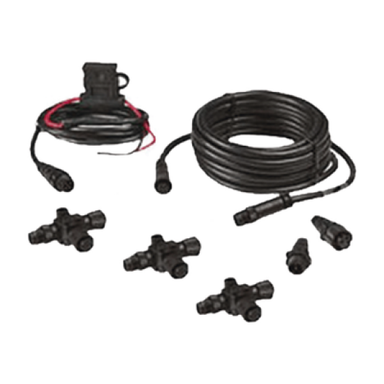 Kit de cables NMEA2000, incluye cable de alimentación, conectores T, terminadores y cable de 4.5 m