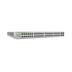 Gigabit webSmart switch, 48 Puertos Totales, 24c/PoE+ 10/100/1000T, 4 Puertos SFP