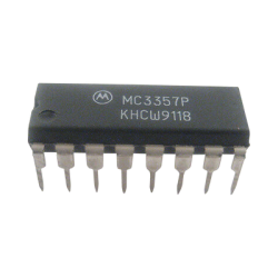 Circuito Integrado de Baja Potencia MC3357P para Frecuencia Intermedia FM de Banda Angosta.